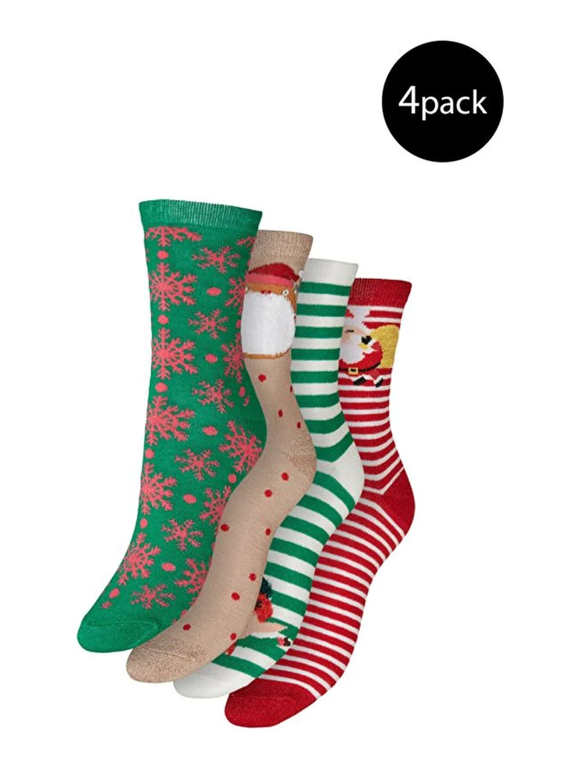 Multicolor Cotton Socks