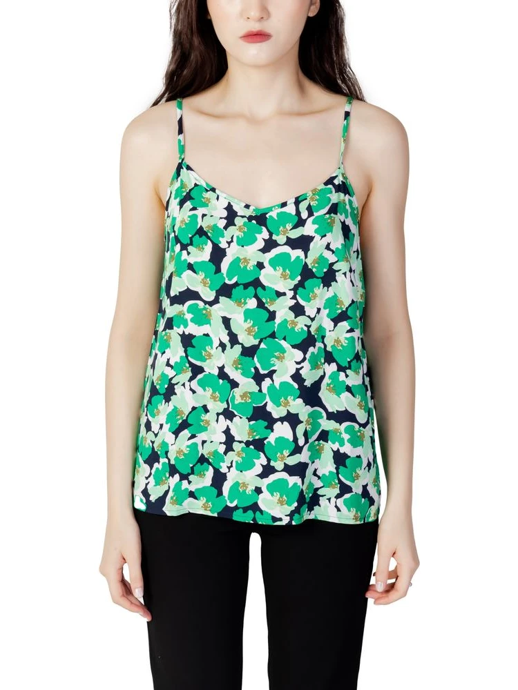 Green Cotton Tank Tops