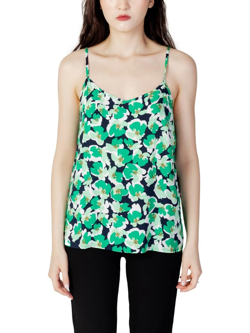 Green Cotton Tank Tops
