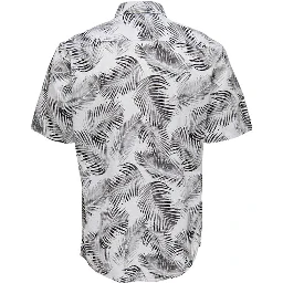 White Cotton Shortsleeve Shirt