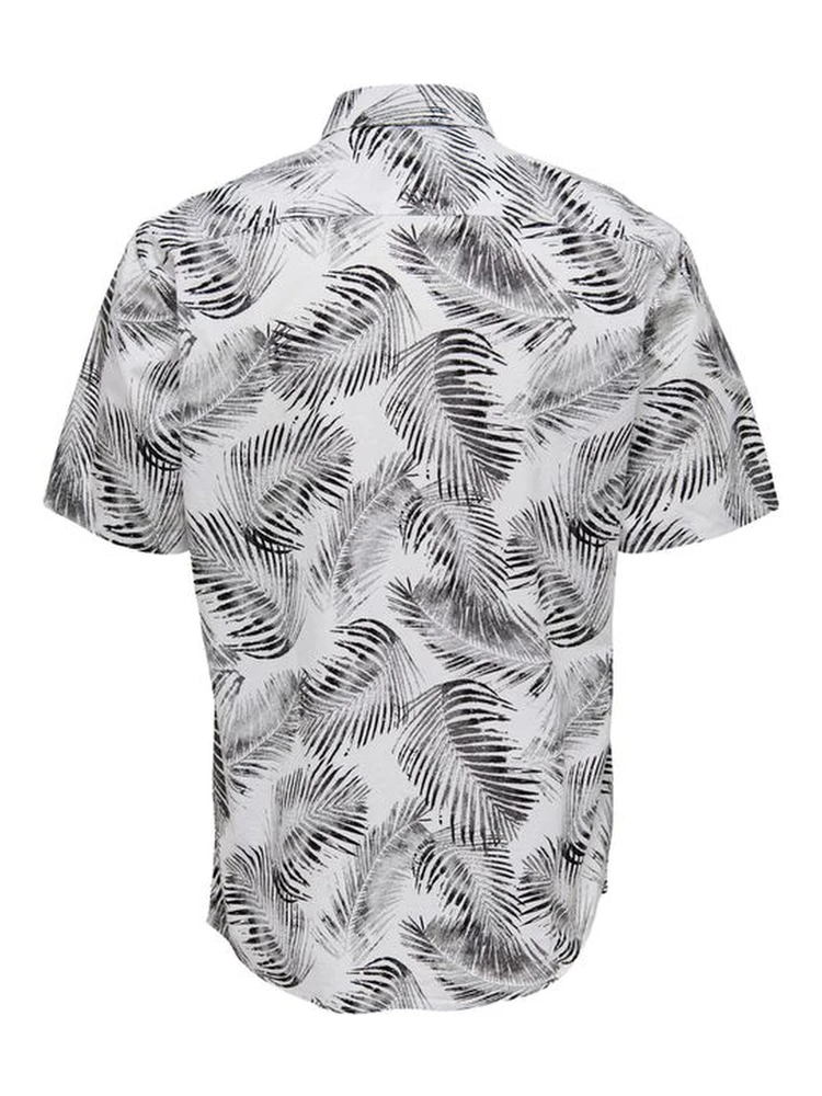 White Cotton Shortsleeve Shirt alternative