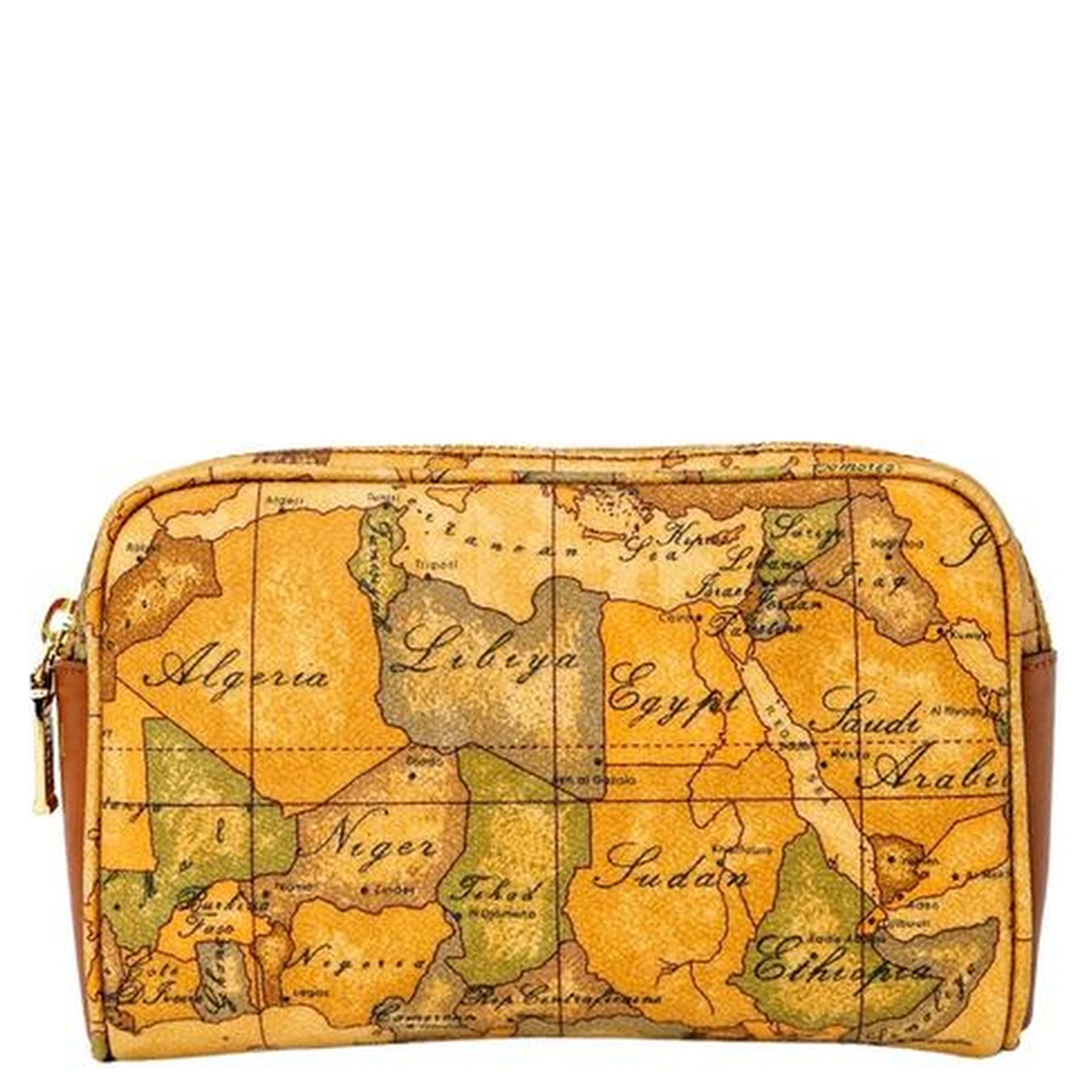 Beige Leather Belt Bag