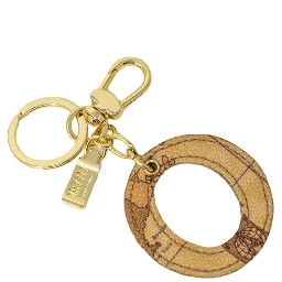 Beige Polyethylene Keychain