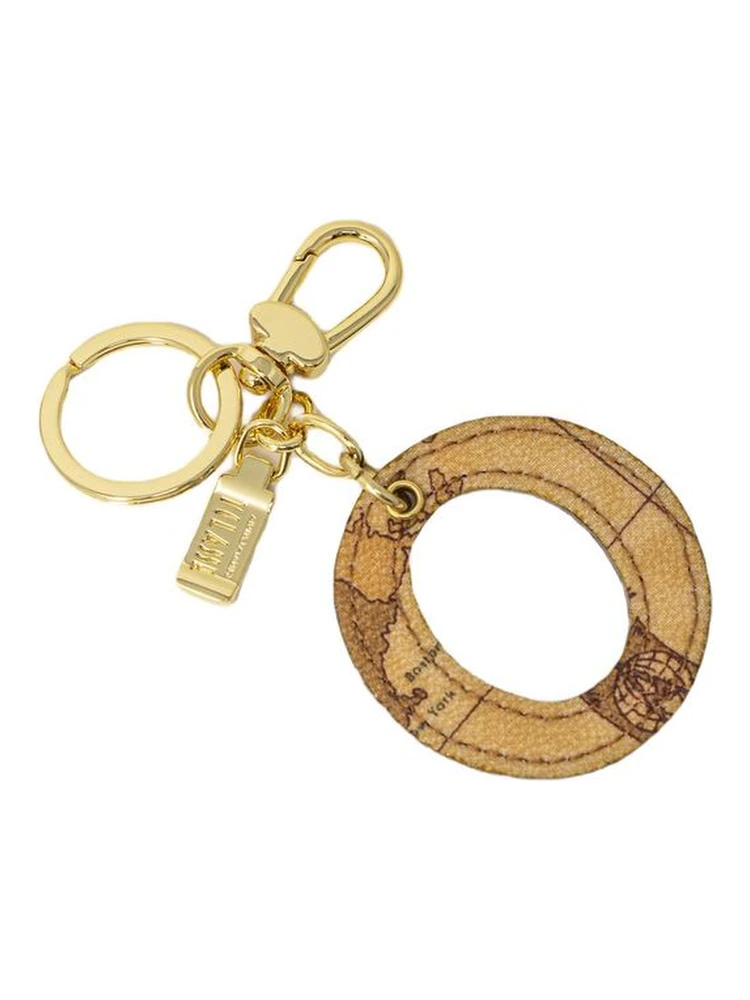 Beige Polyethylene Keychain