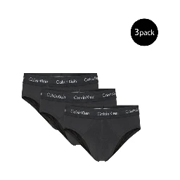 Black Elastane Briefs