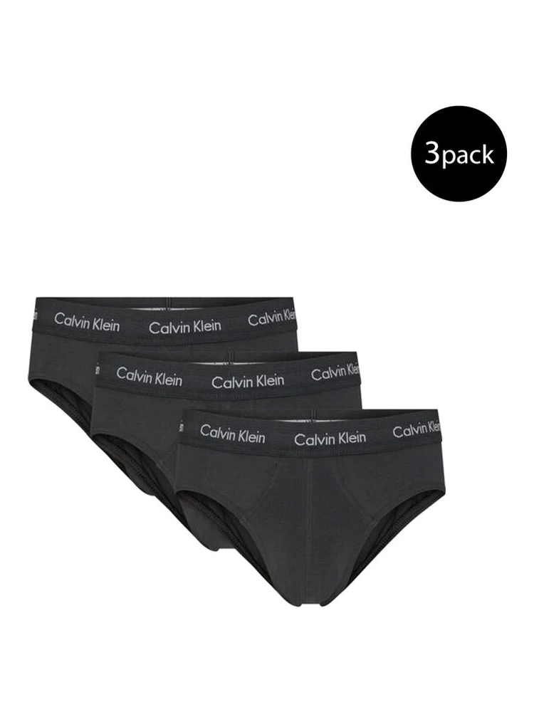 Black Elastane Briefs