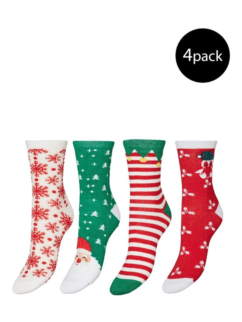 Bicolor Cotton Socks