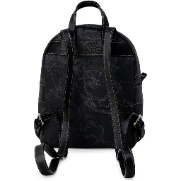 Black Leather Backpack