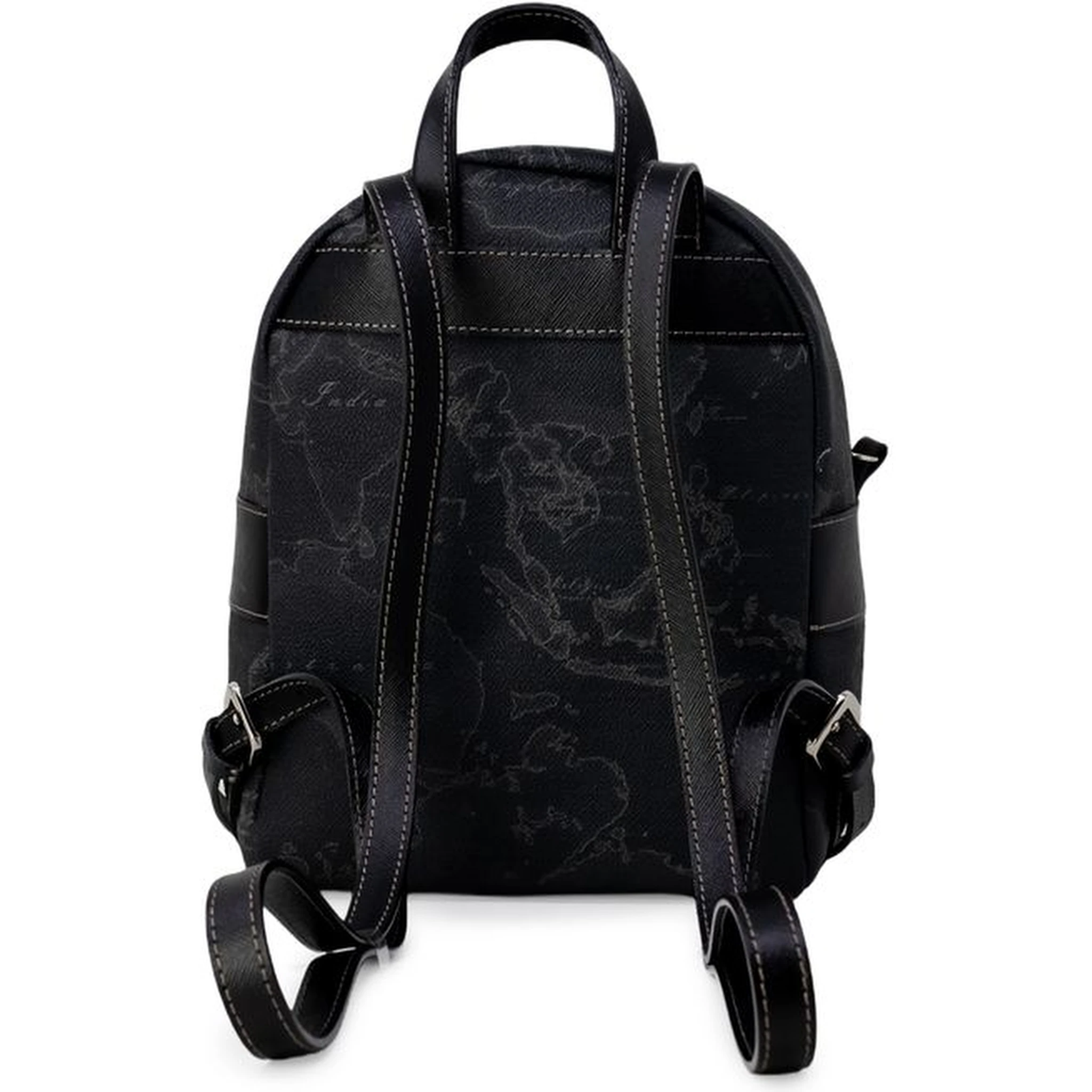 Black Leather Backpack