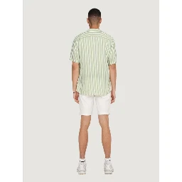 Green Viscose Shortsleeve Shirt