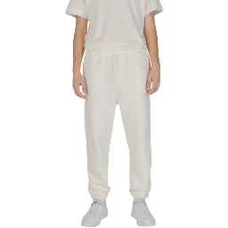 Cream Cotton Joggers (Workout Pants)