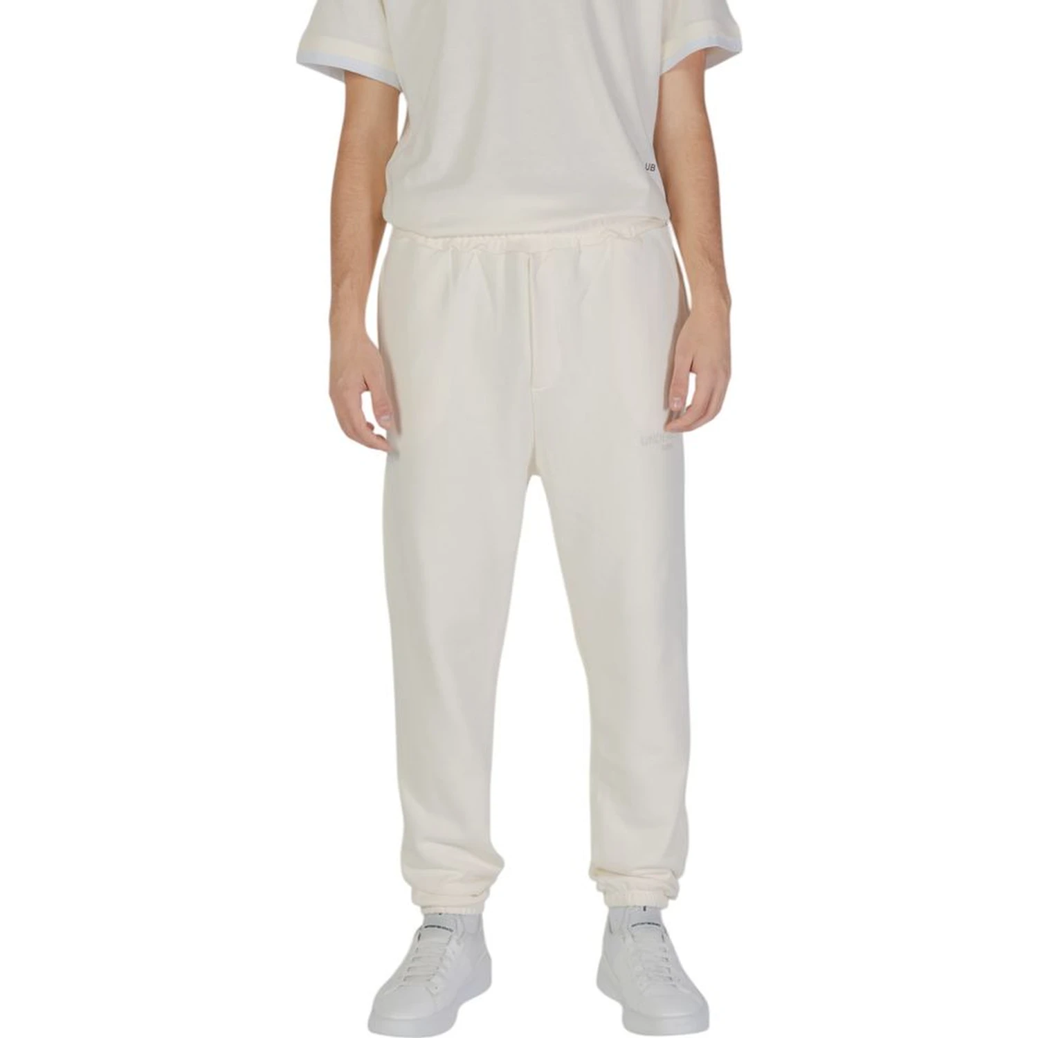 Cream Cotton Joggers (Workout Pants)