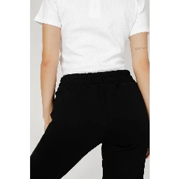 Black Cotton Joggers (Workout Pants)