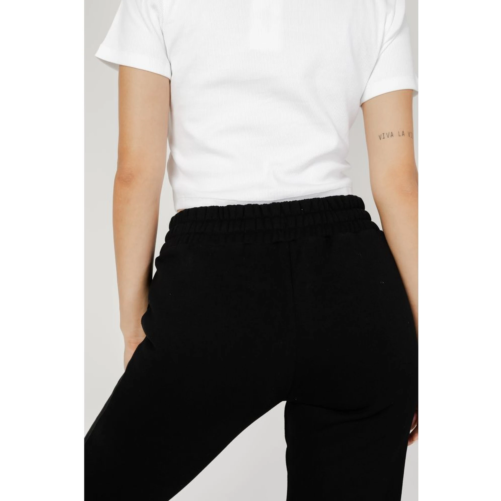 Black Cotton Joggers (Workout Pants)