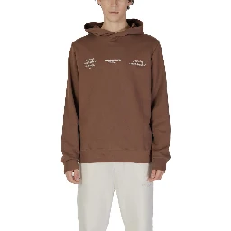 Brown Cotton Hoodie