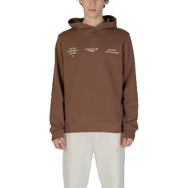Brown Cotton Hoodie