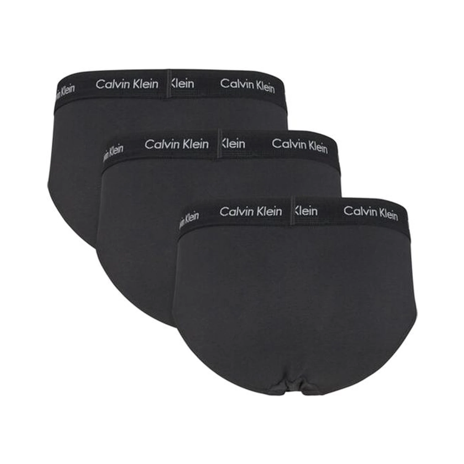 Black Elastane Briefs