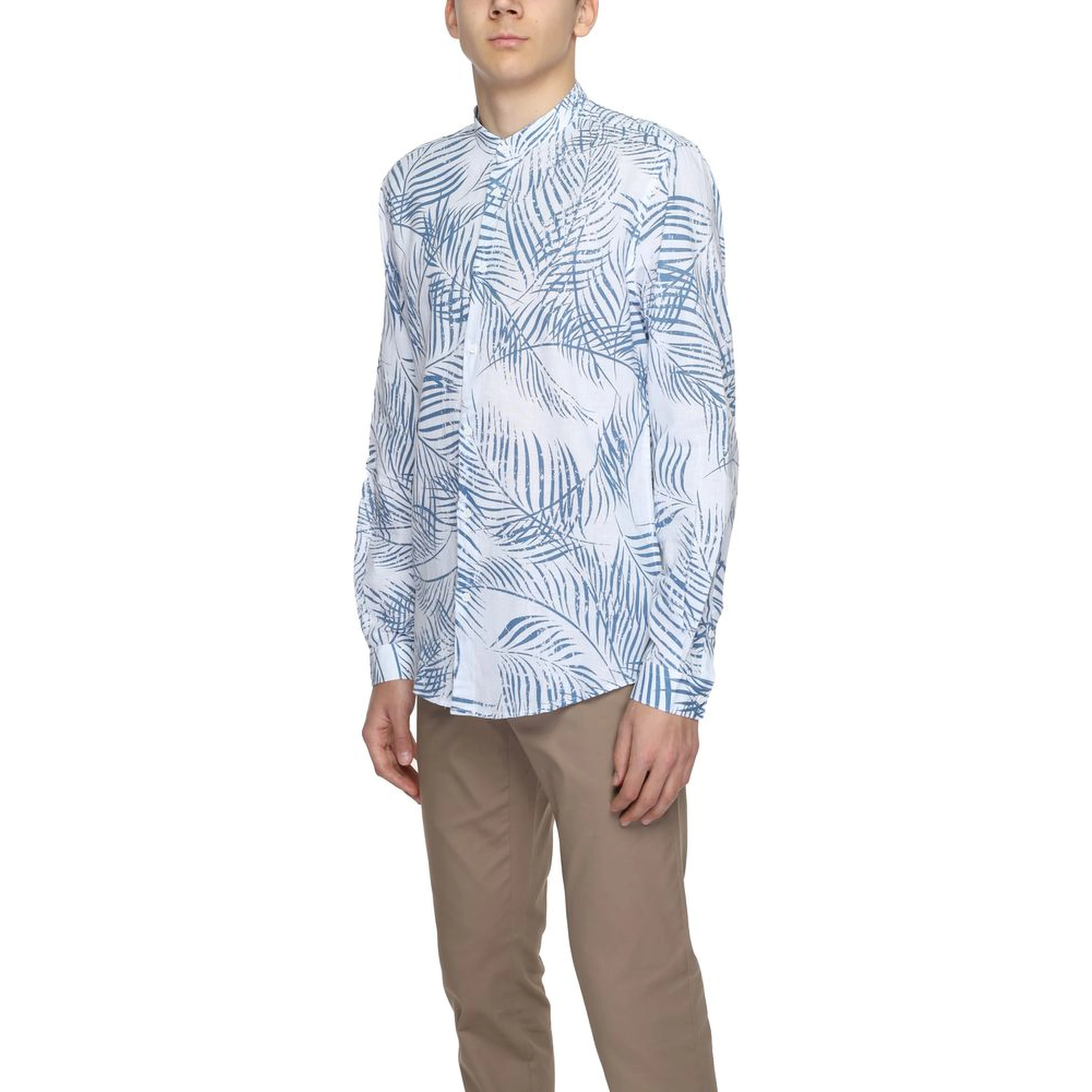 Blue Cotton Shirt