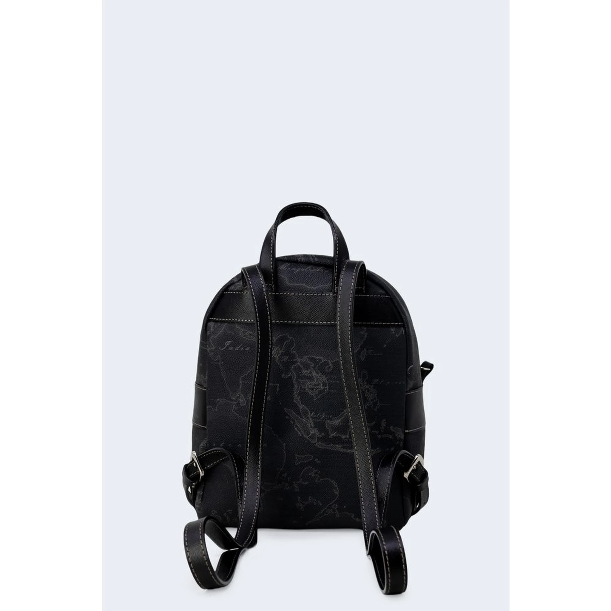 Black Leather Backpack