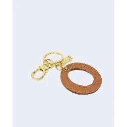 Beige Polyethylene Keychain