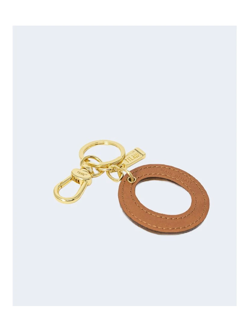 Beige Polyethylene Keychain