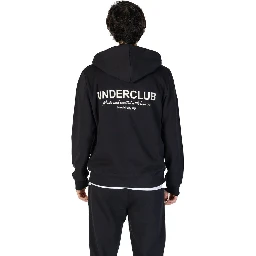 Black Cotton Hoodie