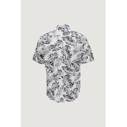 White Cotton Shortsleeve Shirt