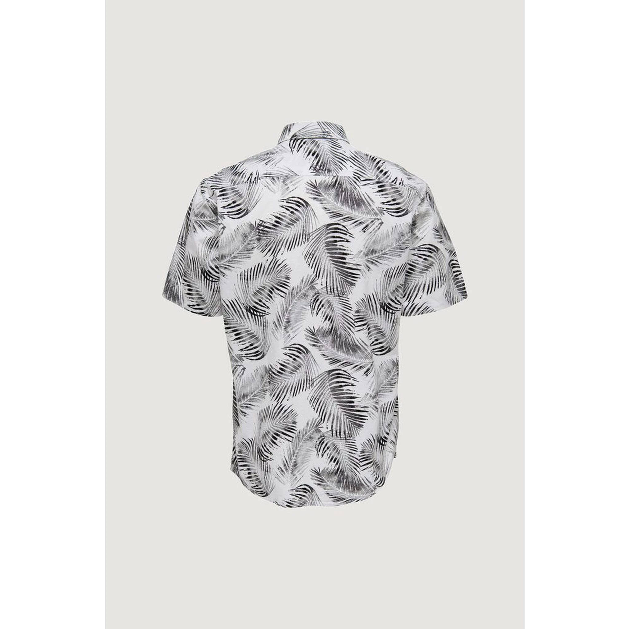 White Cotton Shortsleeve Shirt