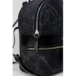 Black Leather Backpack