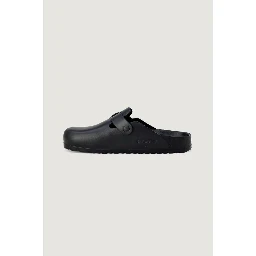 Black Plastic Slippers