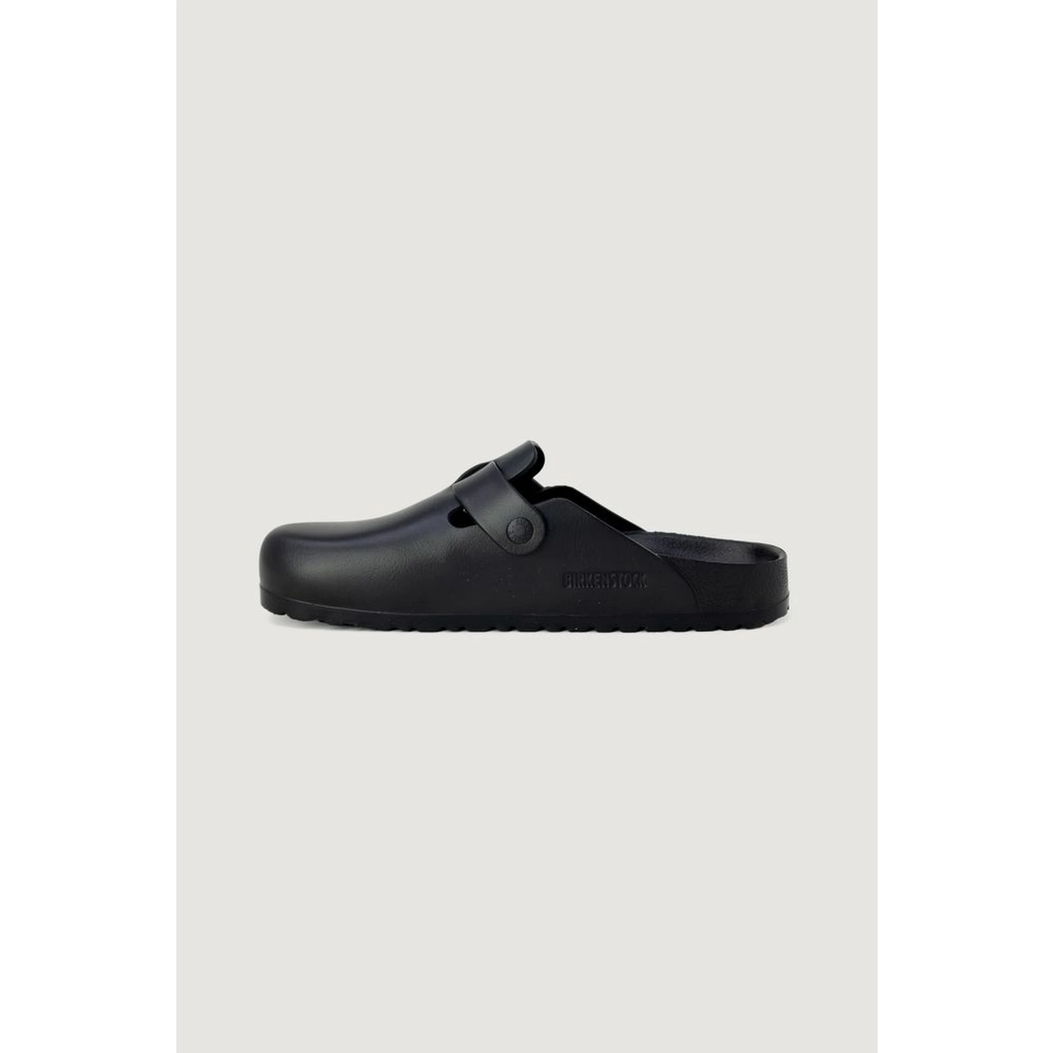 Black Plastic Slippers