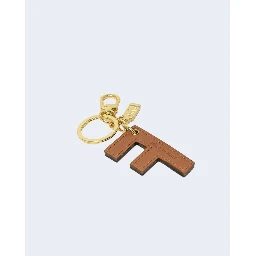 Beige Polyethylene Keychain
