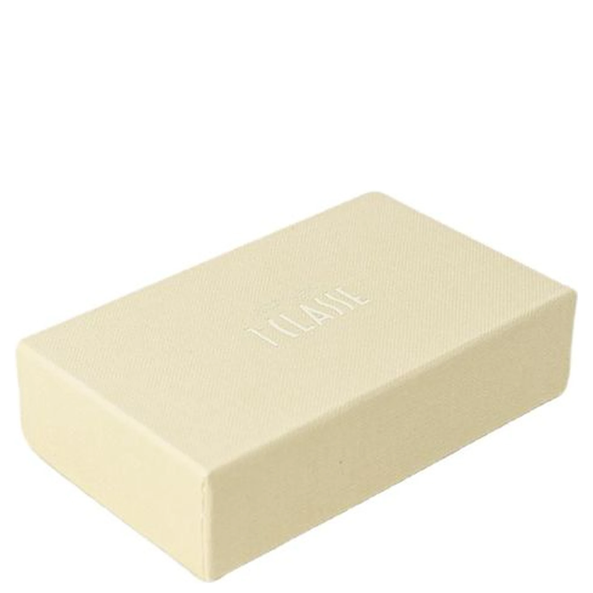 Beige Leather Keychain