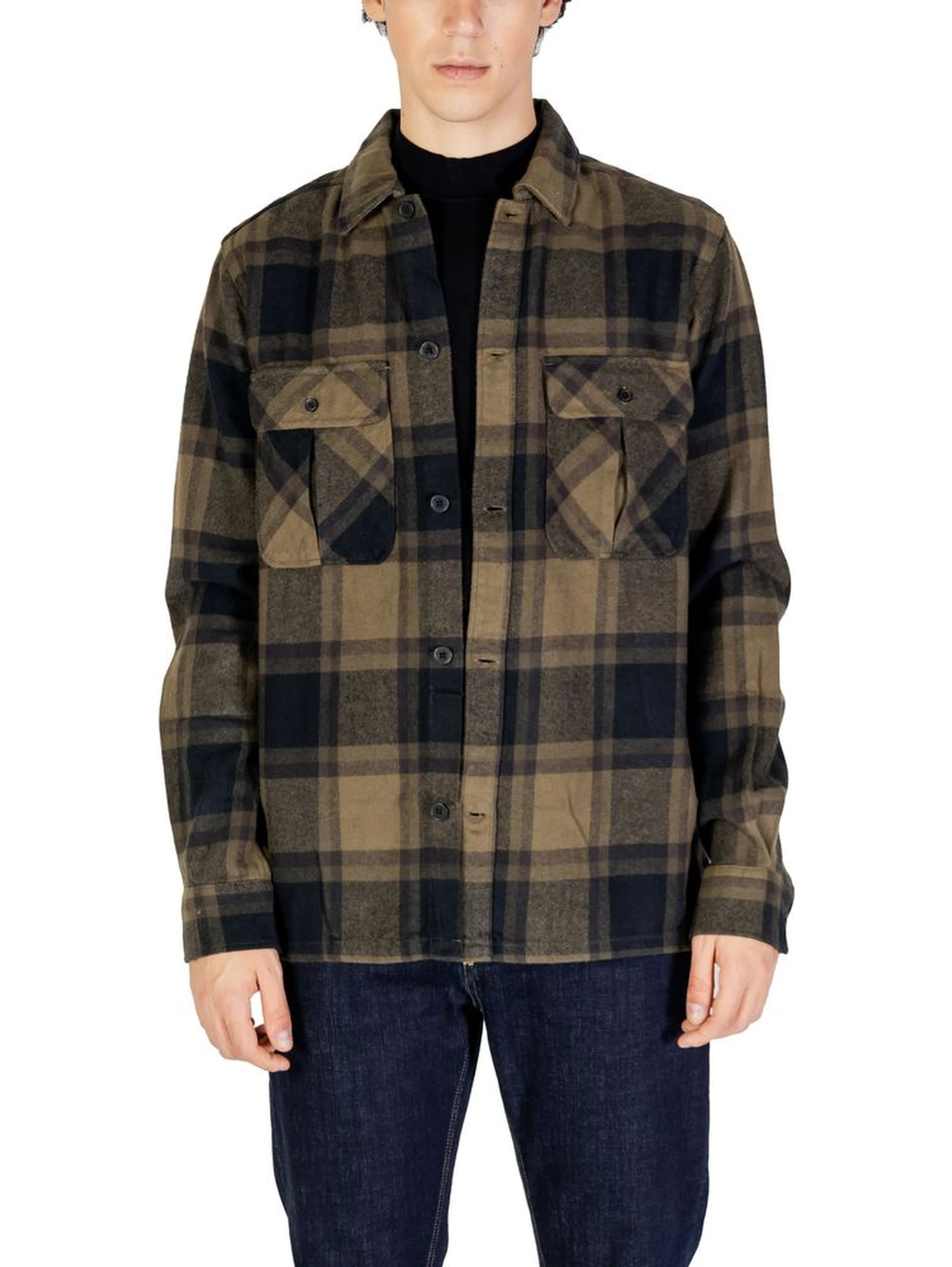 Green Cotton Jackets And Coat