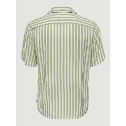 Green Viscose Shortsleeve Shirt