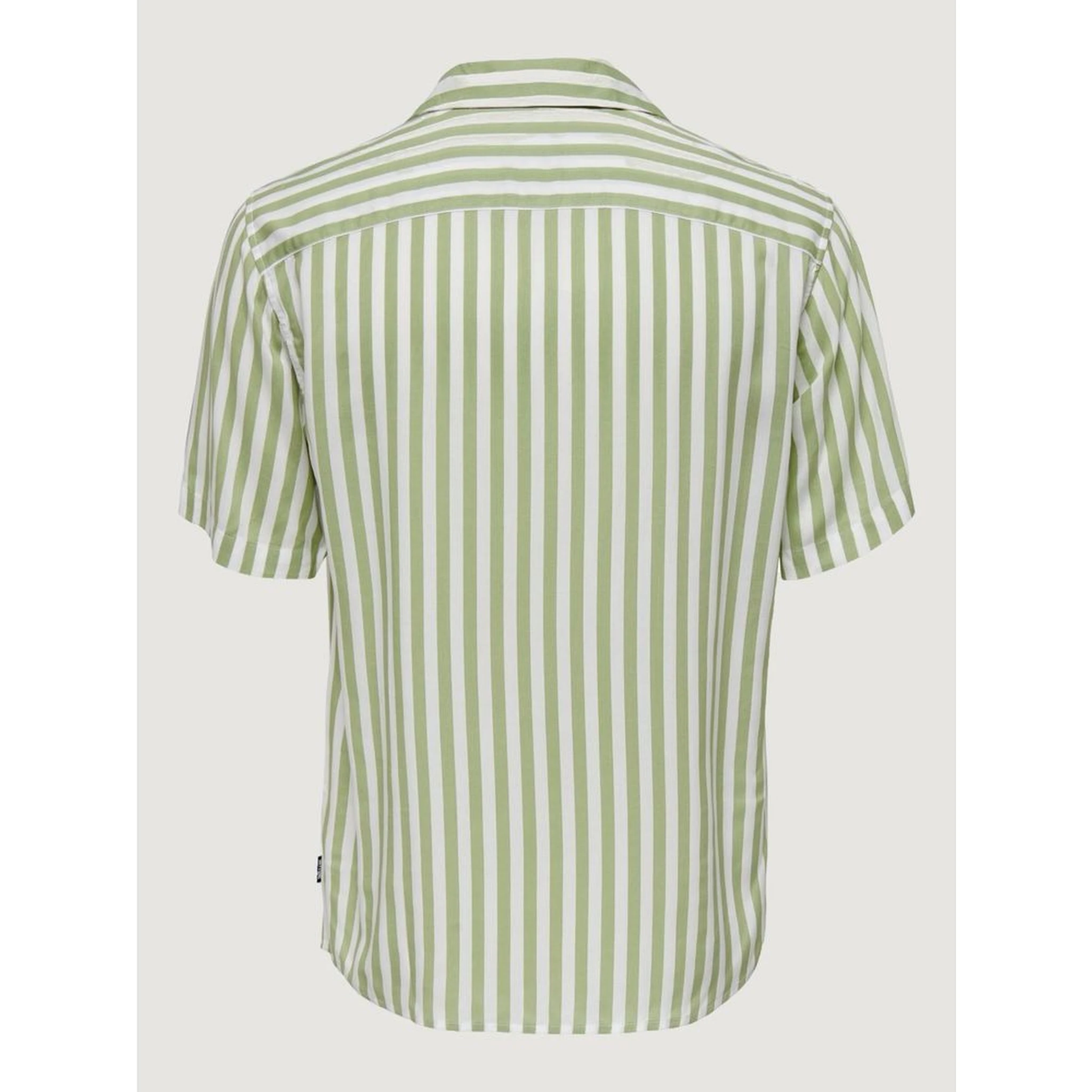 Green Viscose Shortsleeve Shirt