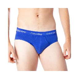Blue Cotton Briefs