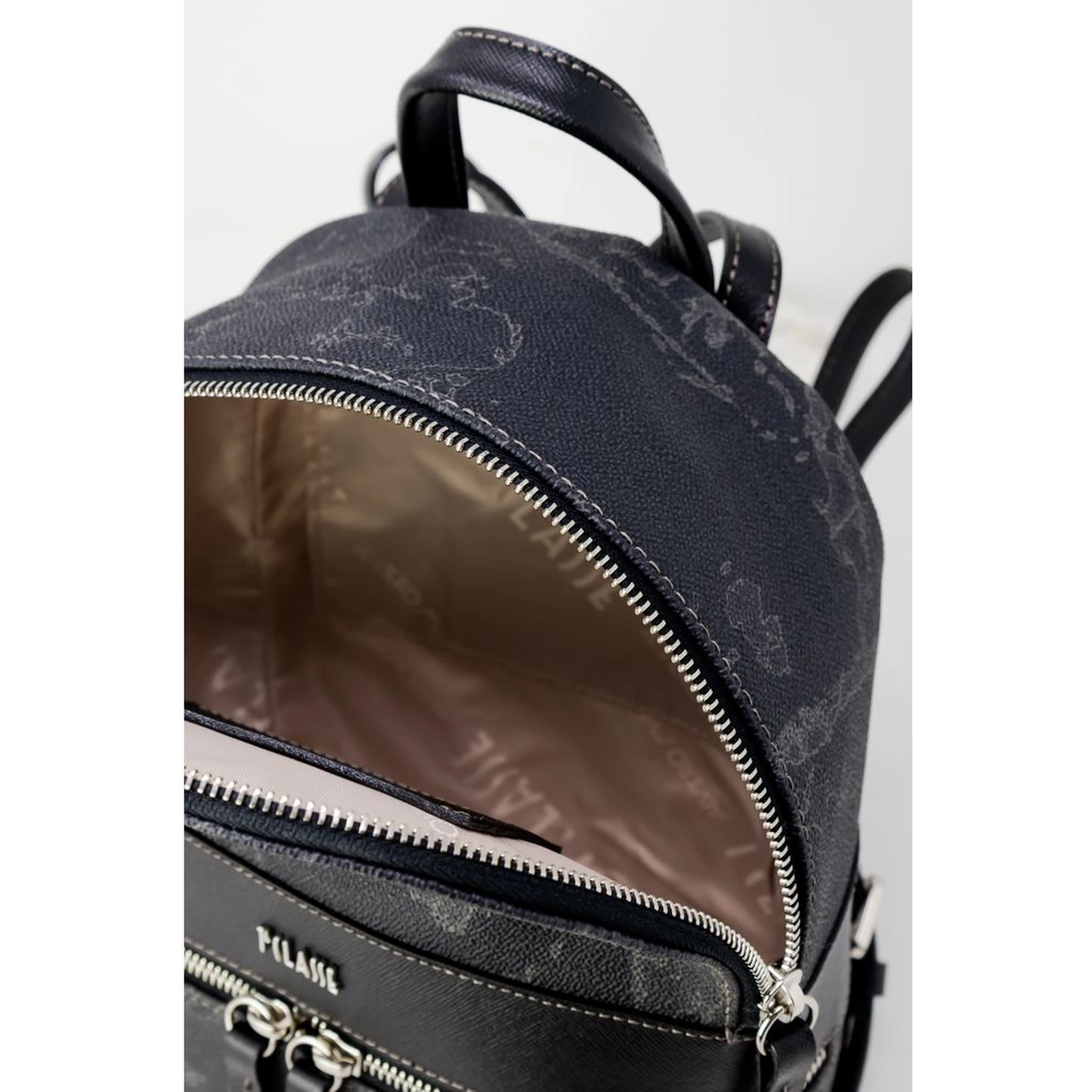 Black Leather Backpack