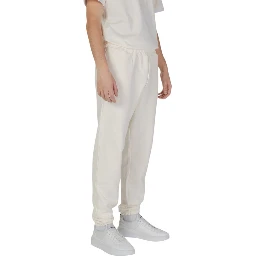 Cream Cotton Joggers (Workout Pants)