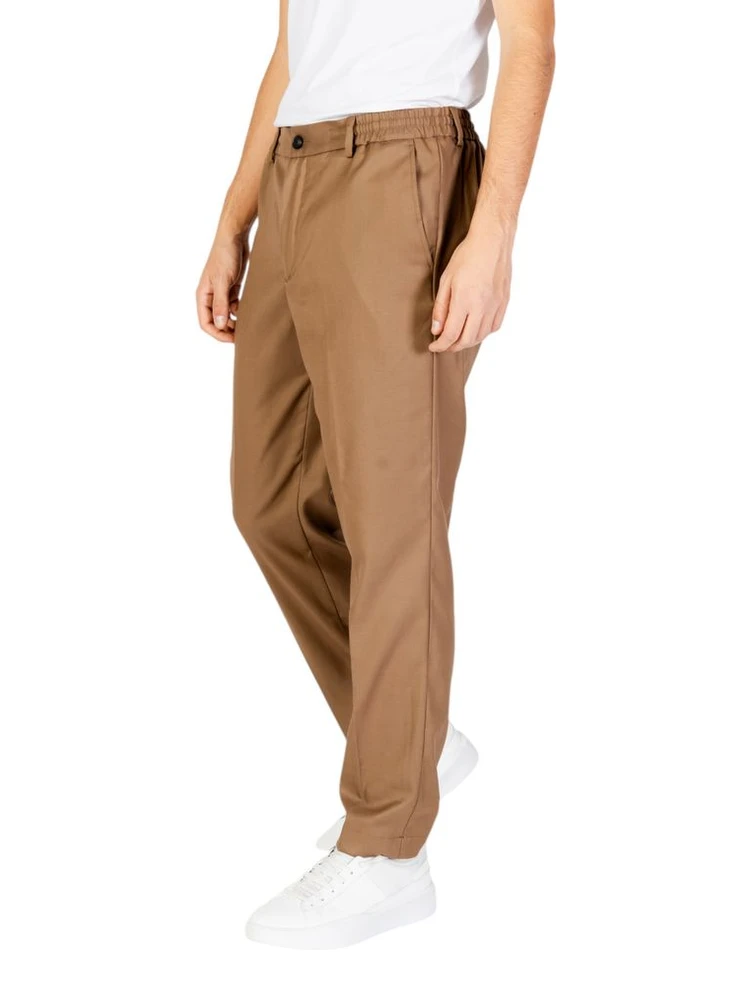 Beige Polyester Casual Pants alternative