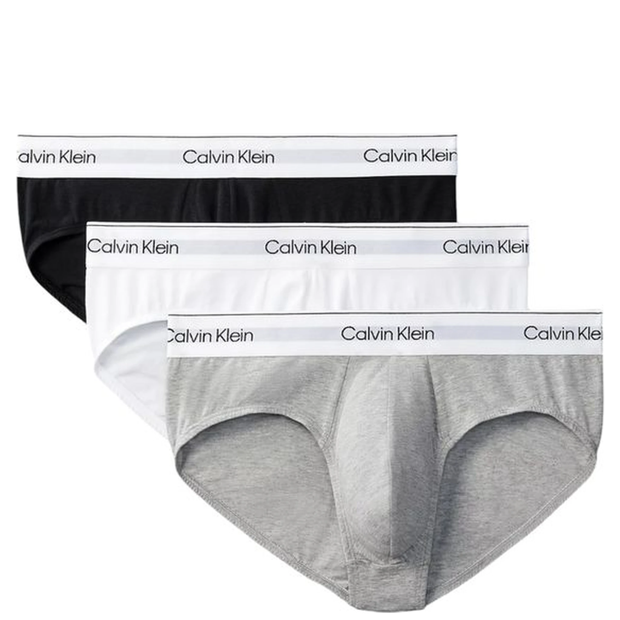 Gray Cotton Briefs