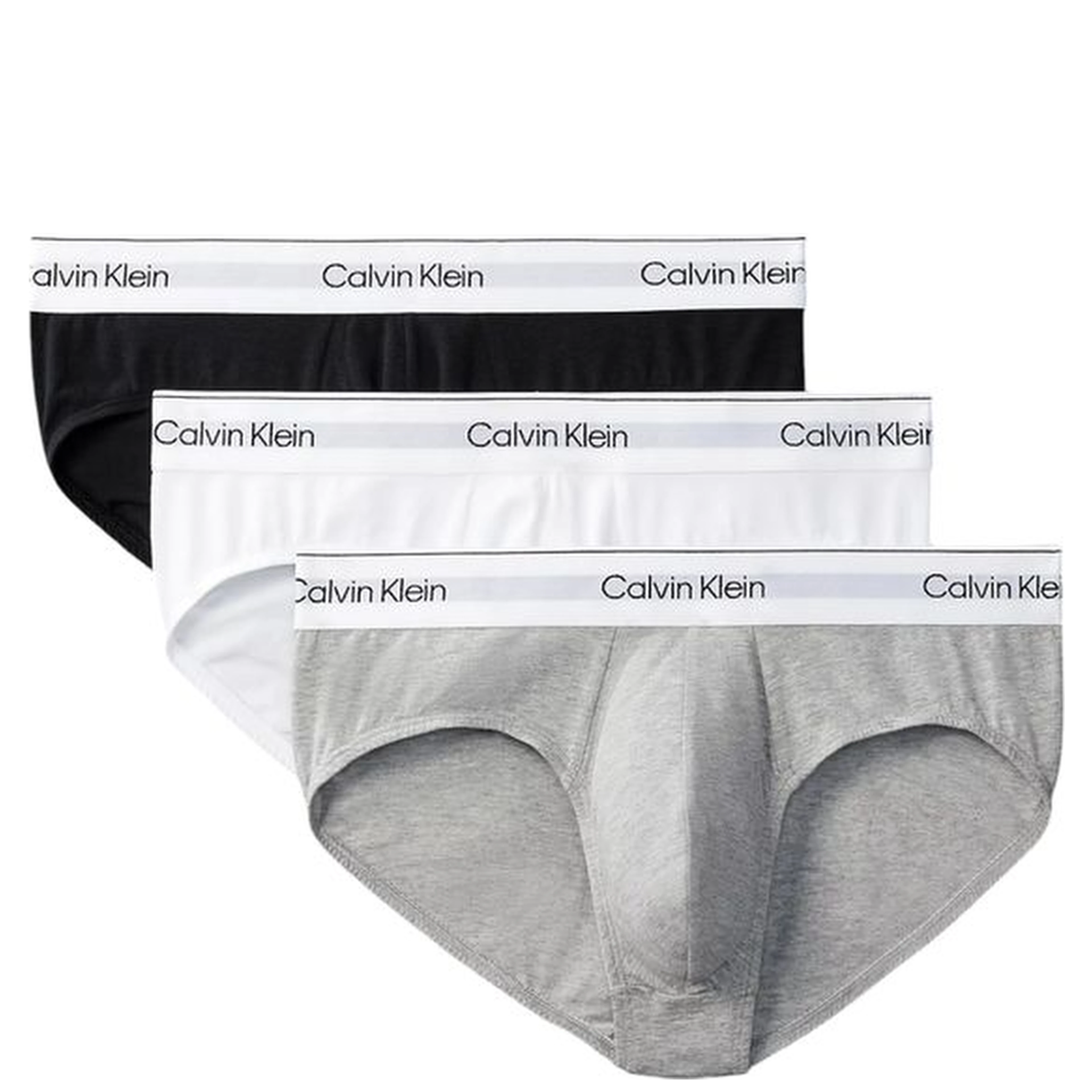 Gray Cotton Briefs