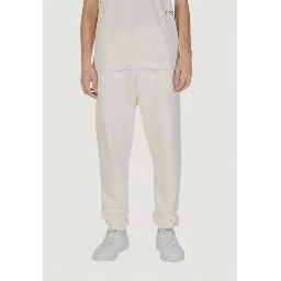 Cream Cotton Joggers (Workout Pants)