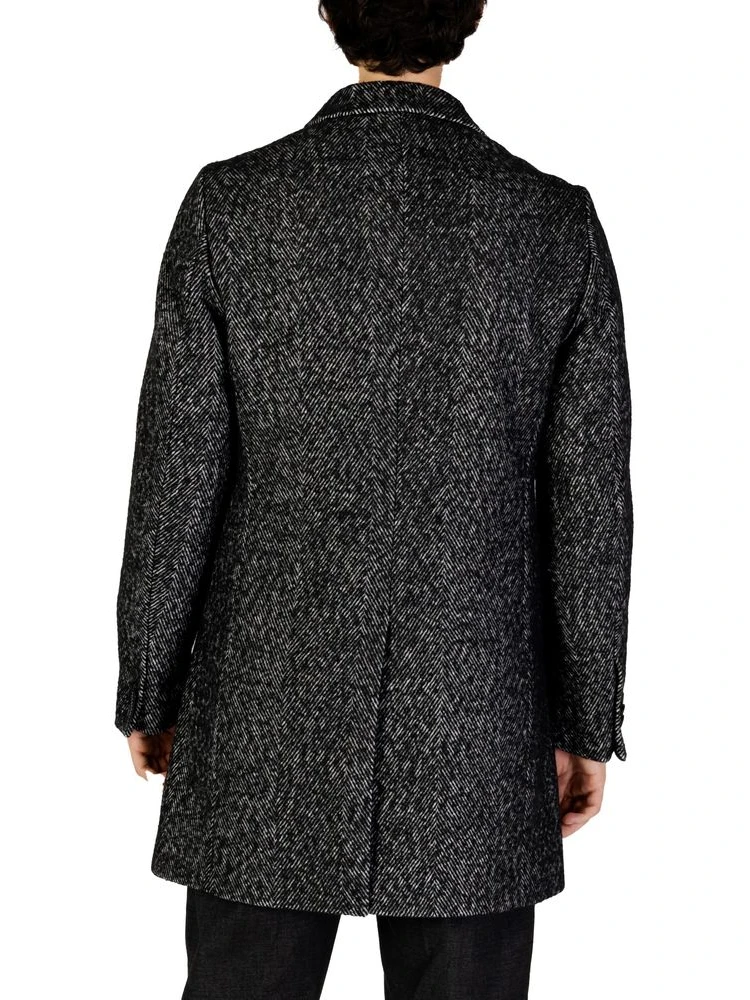Black Polyester Coat alternative