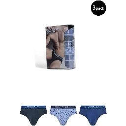 Blue Cotton Briefs