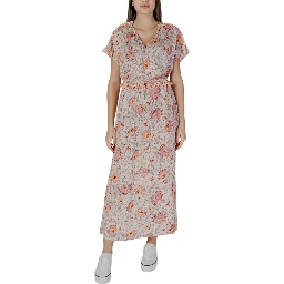 Multicolor Cotton Long Dress