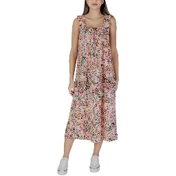 Multicolor Cotton Long Dress