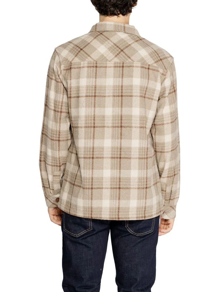 Beige Polyester Pattern Shirt alternative