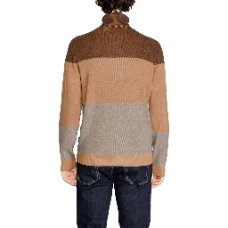 Brown Viscose Turtleneck