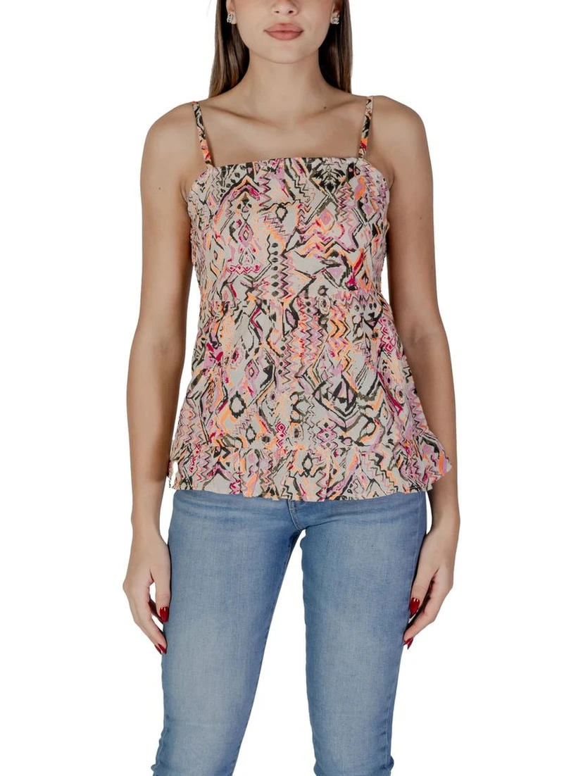 Multicolor Cotton Top